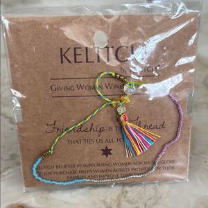NWT Kelitch Friendship Handcrafted Bracelet